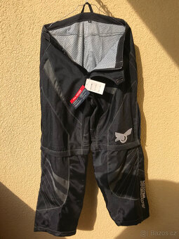 Nové kalhoty/kraťasy 2v1 ACCESS MOTOR 600D Grey Black M/30 - 7