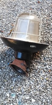 2X Originální industriální lampa z 60let. - 7