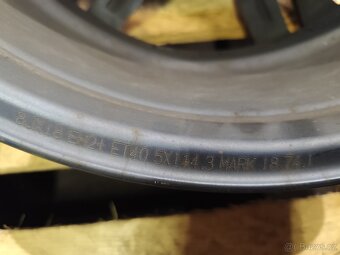 Alu kola R18 5x114,3 ET40 - 7