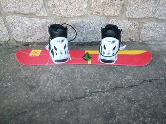 snowboard 110 + boots 33 - 7