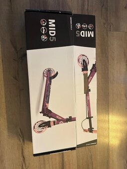 Dětská koloběžka s brzdou na řídítkách a odpružením MID5 - 7