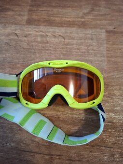 Dětská lyžařská přilba Alpina+brýle - 7