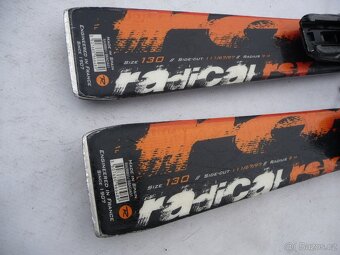 91. Lyže ROSSIGNOL - 130 cm + boty NORDICA 37 eu - set - 7