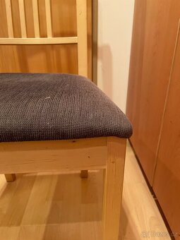 Jídelní dřevěné židle IKEA - 7