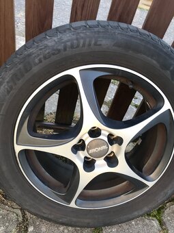 ALU kola Ronal + pneu Bridgestone - 7