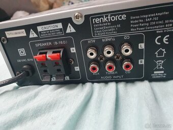Renkforce SAP-702 Mini Integrated Amplifier (2014)na opravu - 7