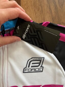 Cyklodres cyklistický dres na kolo Force Lux - 7