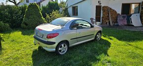 Peugeot 206CC, 1,6i 80kW, velmi pěkný stav - 7