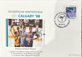 Sada obálek s témetikou OH Calgary 1988 - 7