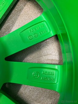 Originální alu kola Savio, Škoda Fabia R5, 5x100 r17 - 7
