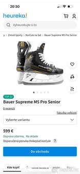 BAUER SUPREME M5 PRO BRUSLE VEĽKOSŤ 6,5 fit1 - 7