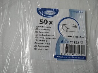 Krabice papírové na zákusky a dorty - 7