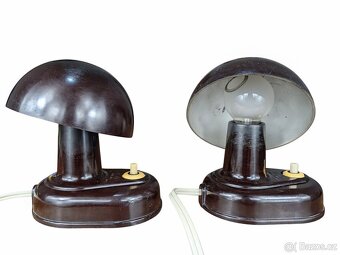 Funkcionalistická bakelitová lampička - Elektrosvit - 7