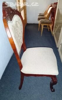 Luxusní vyřezávaná jídelní souprava - 7