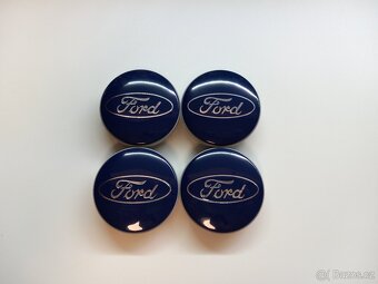 Středové krytky Ford, 54x52mm Blue - 7
