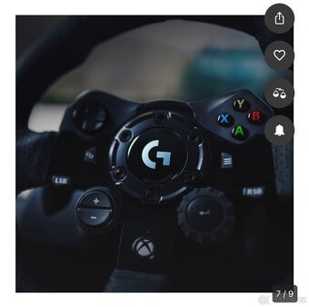 Logitech G923 Driving Force pro Xbox - 7