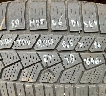 Plechové disky Volkswagen Touran 6,5Jx16 ET48 - 7