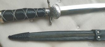 Lovecký tesák,dýka- Mikov-gravírován - 7