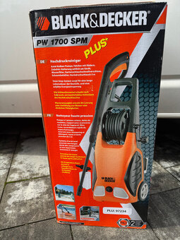 Vysokotlaké mytí - myčka Black & Decker PW 1700 SPL Plus - 7