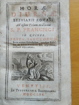Římský BREVIÁŘ z roku 1780 - 7