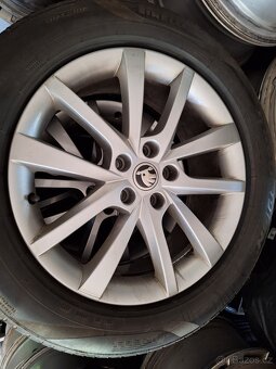 Prodám origo alu kola skoda kodiaq 5x112 r18 Elbrus - 7