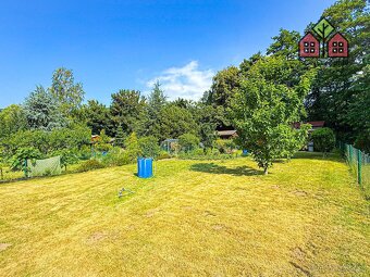 Chata o ploše 16 m2, udržovaná zahrada o rozloze 405 m2, OV, - 7