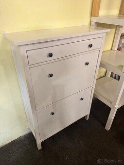 2x hezké bílé botníky IKEA HEMNES - 7