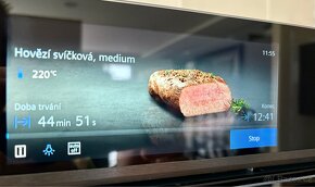 Nová parní trouba SIEMENS STUDIO HS958GDD1 s připojen vody - 7