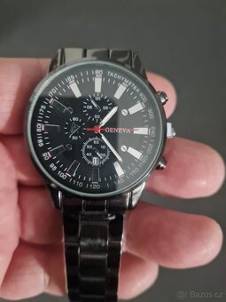 Nové hodinky + dárek kožený náramek č. 121 - 7