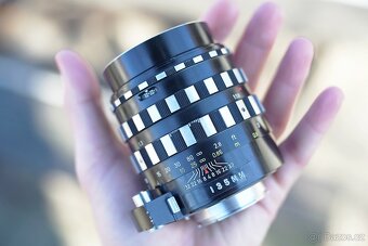 Servisovaný Steinheil Munchen Macro Tele Quinar 135mm f/2.8 - 7