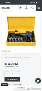 Rems ACC POWERPRESS s čelistmi V 15/35 zánovní - 7