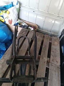 JAWA 90 rám + vidlice vrchní díl zdarma. - 7