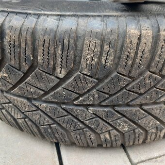Zimni pneu 205/55/16 včetně disku yeti audi skoda - 7