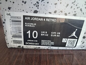 Jordan 4 Retro University Blue - 7