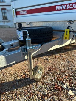 Přívěs Gewe P3500 F/3, Jednostranný sklopný elektrický - 7