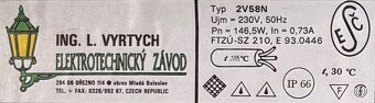 Zářivkové svitidlo prachotěs IP66 2x58W, Vyrtych - 7