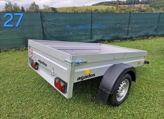Přívěsný vozík AGADOS D-206cm, Š-125cm, STK na 6 let - 7