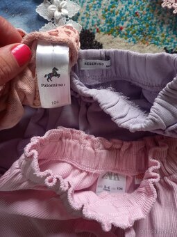 Dívčí trička a kraťasy vel. 98-104 - 7