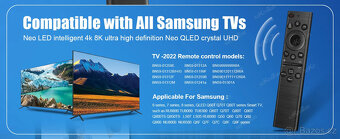 Dálkový ovladač pro Tv SAMSUNG solární nabíjení a hlas.ovlád - 7