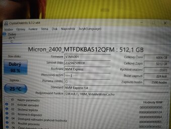 Herní notebook msi z i7 12650H a RTX 4070 - 7
