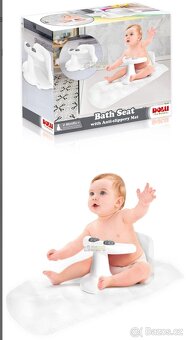 Dětská vanička se stojanem a Dětské sedátko do vany - 7