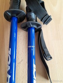 Pánské sjezdové lyže K2 187cm + hůlky ROSSIGNOL 131cm + obal - 7