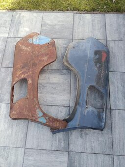 škoda 1000 MB 1100 MB žábrové blatníky na renovaci - 7