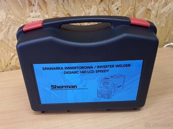 Nová mini MMA svářečka na elektrody Sherman DIGIARC 140 LCD - 7
