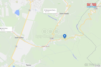 Prodej pozemku k bydlení, 424 m², Červená Voda - 7