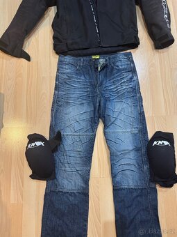 Bunda Alpinestars a kevlarové kalhoty Drayka - 7