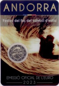 Andorra 2016 - 2023 - euro mince a sady - nove ceny - 7