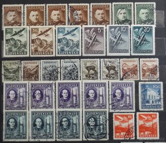 známky - Protektorát a Slovenský stát i jiné - 7