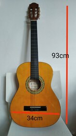 Dětská kytara 3/4 - TOLEDO Primera 34-NT - 7