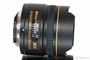 Nikon AF 10,5mm 1:2,8 Fisheye NEPOUŽÍVANÝ - 7
